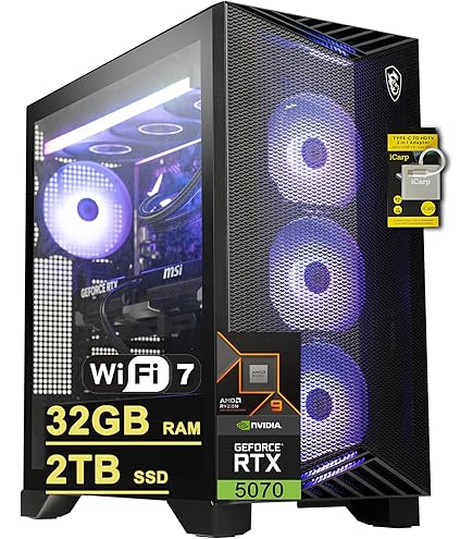 Amazon.com: msi Vision ZS Gaming Desktop: AMD R9-9900X, Geforce